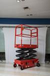 4.8M Portable Hydraulic Scissor Lift 300kg Warehouse Platform Lift