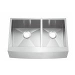 Corrosion Resistant Stainless Apron Front Sink Farmhouse Flush In