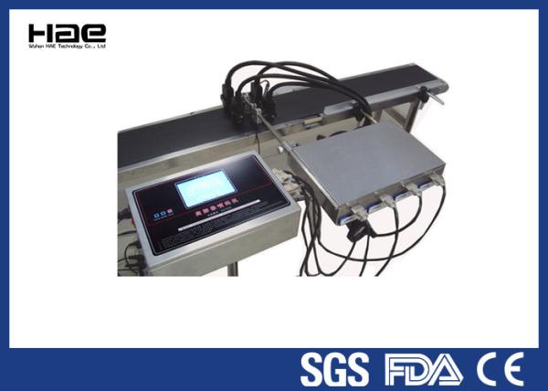Multi Language Online Inkjet Marking Machine , Industrial Inkjet Printer For