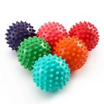 Physical Spiky Massage Ball Portable Foot Back Muscle Deep fascia Release Spiked