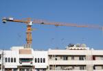 XGTT100 12 Tons FLAT TOP Luffing Construction Site Crane 60m
