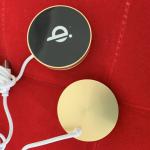 Desktop QI Smart Furniture Office Phone Quick Wireless Charger Embedded Dark