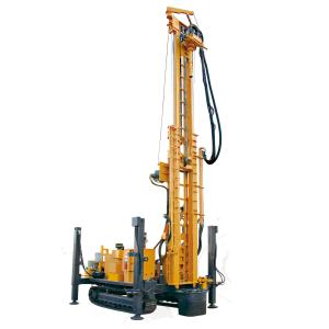 Wholesale Hydraulic Water Well Drilling Rig Max Drilling Depth 600m with air compressor or mud pump from china suppliers