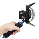 4 inch GoPro Hero 4 3+ Dome Port With Float Bobber Diving Swimming Photography