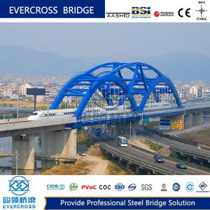 Wholesale Permanent Assembly Steel Modern Arch Bridge Large Span Big Loading Capacity from china suppliers