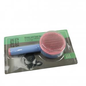 Wholesale Dog Puppy Slicker Brush And Metal Comb For Dog Grooming Set 2 In 1 Dog Bath Brush 115g from china suppliers