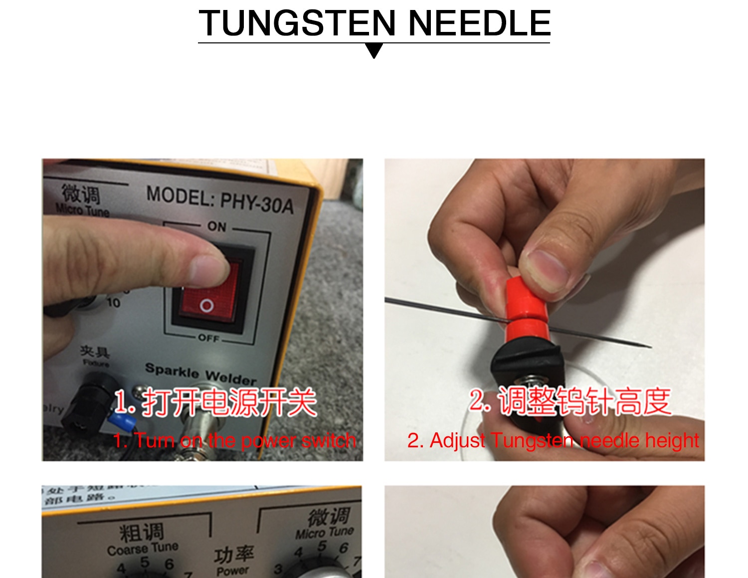 30A Pulse Sparkle Spot Welder Handheld Laser 310*165*140MM