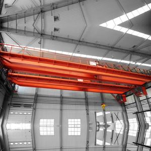 Wholesale 30 Ton Double Girder Top Running Bridge Crane Indoor Overhead Crane from china suppliers