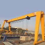 3m Single Girder Gantry Crane Cabin Control For Lifting Scrap
