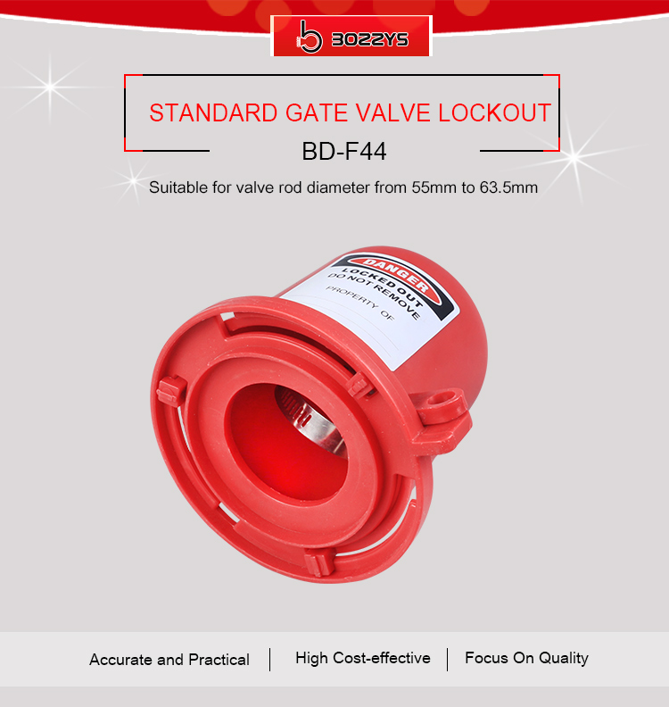 BOSHI Industrial Use Electrical Engineering Plastics PP Plug Valve Lockout