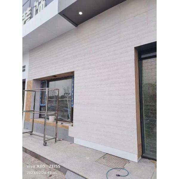 Waterproof Fireproof Durable High Fade Resistance Artificial Pu Faux Flexible Stone Wall Panel