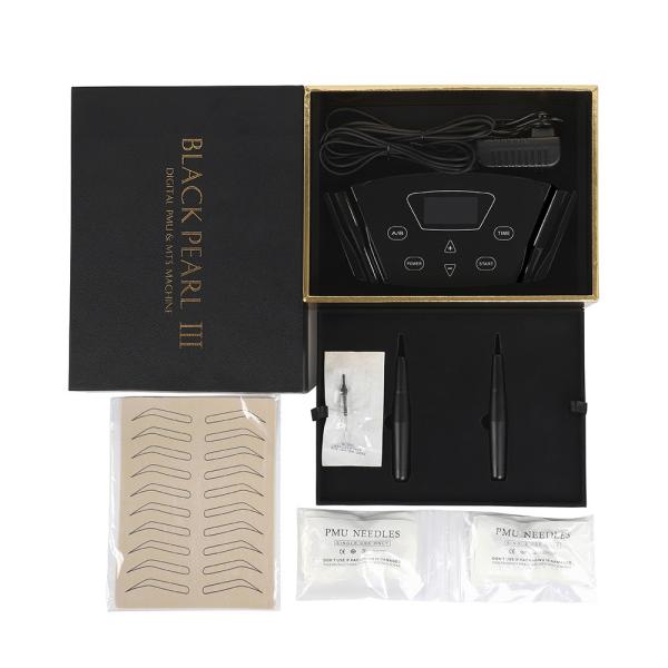 MTS + PMU Digital Black Pearl 3.0 Permanent Makeup Machine Kit Touch Screen