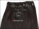 20" Clip in Hair No Shedding Weave Indian Remy Hair Extensions For Women