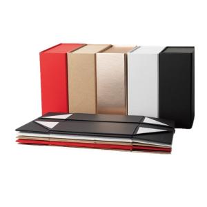 Wholesale Collapsible Folding Bulk Cardboard Gift Boxes Glossy Lamination CMYK Printing from china suppliers