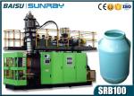 Blow Moulding Process 120 Liter Plastic Bucket Manufacturing Machine SRB100