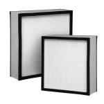 Galvanized Steel Clapboard Frame Deep Pleated Hepa Air Filter H13 H14 99.97%