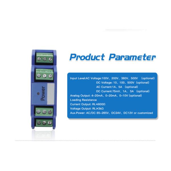 China Professional Manufacture Frequency Voltage Current Transducer