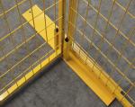 6'x9.6' Construction Security Temp Fence Panels Tubing 30mm*30mm brace 20mm*20mm