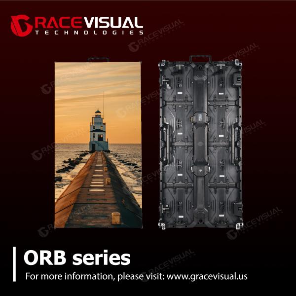 ORB Series P3.91 Professional Outdoor Rental LED Display - High-Performance