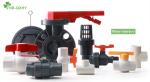 Pn16 High Thickness PVC Valve for Drain Water Sch80 Material Plastic Compact