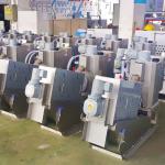 Wastewater Treatment Sludge Dewatering Screw Press For Oily Sludge Treatment