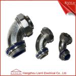 Liquid Tight Flexible Metal Conduit Fittings 90 Degree Connector With Insulated