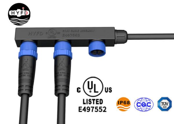 HYFD Standard F Shape 10A 250V M15 Connector