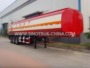 Wholesale 28 Tons Heavy Duty Semi Trailers / Fuel Tank Trailer 12.00R20 Triangle Tyre from china suppliers