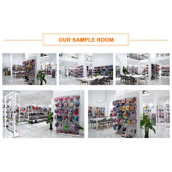 Multiple Colors Sizes Men's Flip Flops Slippers EVA Denim Sandals With Textile Sock