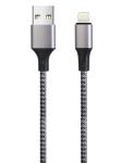 TPE Aluminum Braided USB Cable Fast Charging Data Military-Grade Braided Cable –