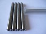 Wear resistant cemented carbide nozzle