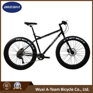 Wholesale 700C Black Fat Tyre Mountain Cycle 8 Speed 26x4 Chromoly from china suppliers