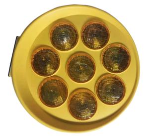 Wholesale High Visibility IP65 Dia. 400mm Solar Blinker Light , Traffic Warning Light from china suppliers