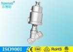 2 / 2 Way Pneumatic Solenoid Valve , Angle Seat Automatic Solenoid Valve Ss