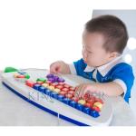 Washable and spill-proof children color keyboard K-800