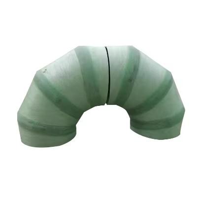 Anti Corrosion High Strength FRP GRP Shrimp Fiberglass Elbow Variable Diamenter