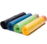 HDPE LDPE MDPE Square Bottom Bag Office Household Portable Automatic Closing