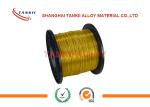 0.6mm PTFE Insulation Silver Thermocouple Cable With Kapton Film Jacket