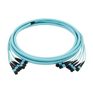 Wholesale Multimode MPO MTP Fiber Optic 50/125um Breakout Fiber Optic Mtp Cable from china suppliers
