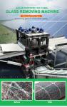 3000KG Automatic Recycling Machine 26KW For Sorting And Crushing Photovoltaic