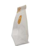140x280x100mm Bakery Paper Bags Bakery Packaging Bags With Tin Tie
