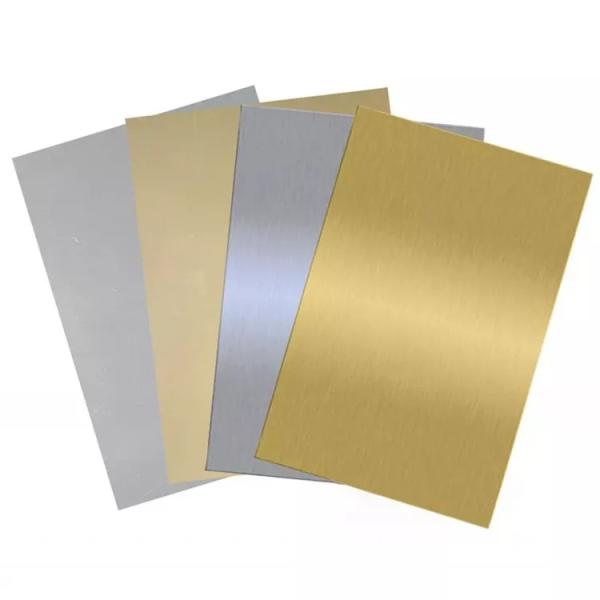 Colors Gold Customized 5052 6061 6063 6082 Aluminium Laser Engraving Anodized