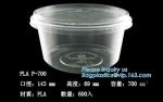 PLA compostabale Cup, PET Cup, PP Cup, PS Top Snack Cup Straw, Food Takeout Box,