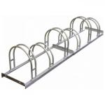 Traffic-Line 6 Space Hi-Hoop Bicycle Rack From China Metal Fabrication Factory