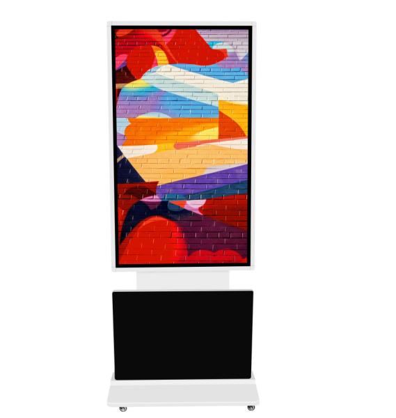 4K Full Screen Vertical Indoor Digital Signage Display 43 Inch LCD Advertising