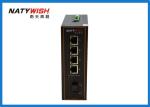 Metal Housing Industrial Fiber Switch 143 X 104 X 48mm High Durability Easily