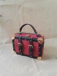 washable kraft paper handbag, lady case