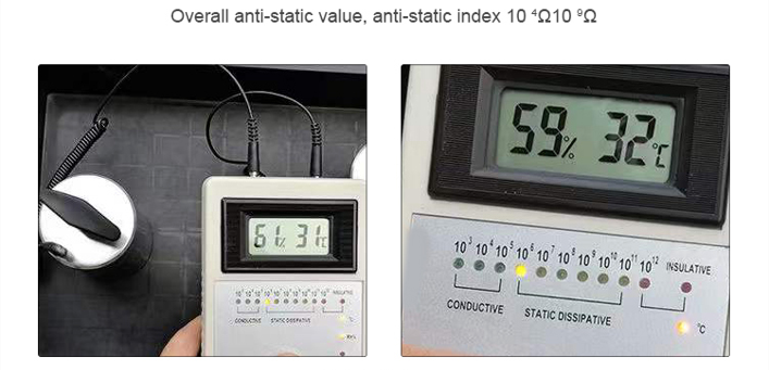 ESD Storage Container Industrial Stackable Antistatic Plastic Box