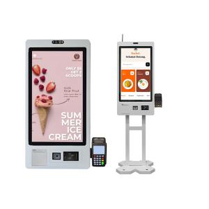 Wholesale Pos Payment Terminal Kiosk Touchscreen Cash Boutique Self Serve Ordering Kiosk from china suppliers