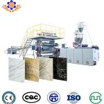Artificial PVC Marble Strip Production Line Extruder Machine Extrusion Making